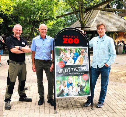 With Bjarne Klausen, center, and Richard Østerballe, left (photo by Corina Cathomen)