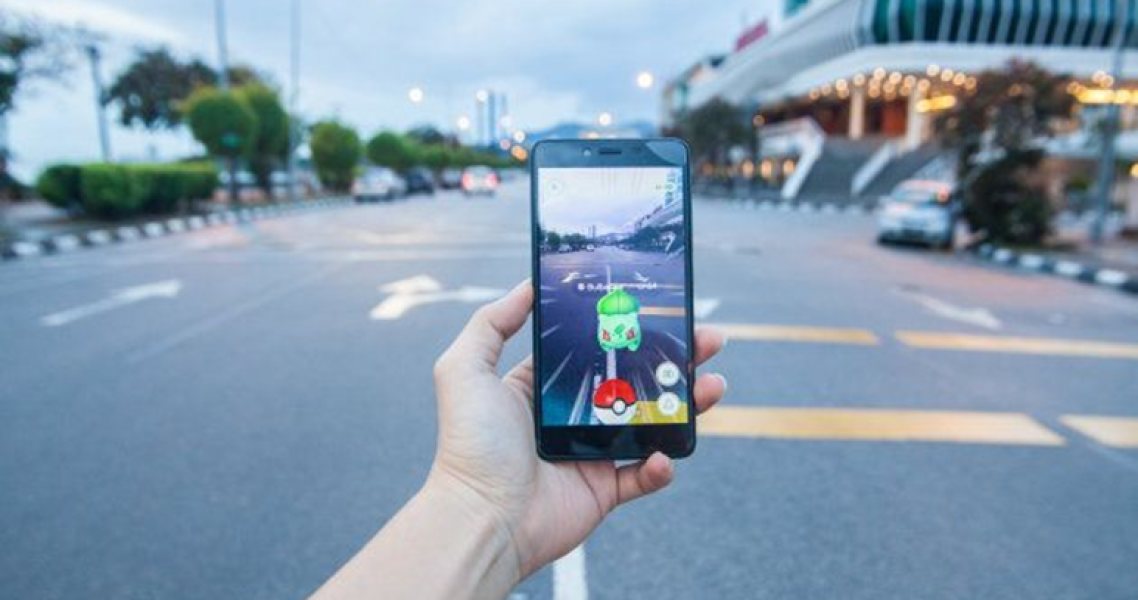  The Pokemon Go screen showing which Pokemon are close by    © HuffPost